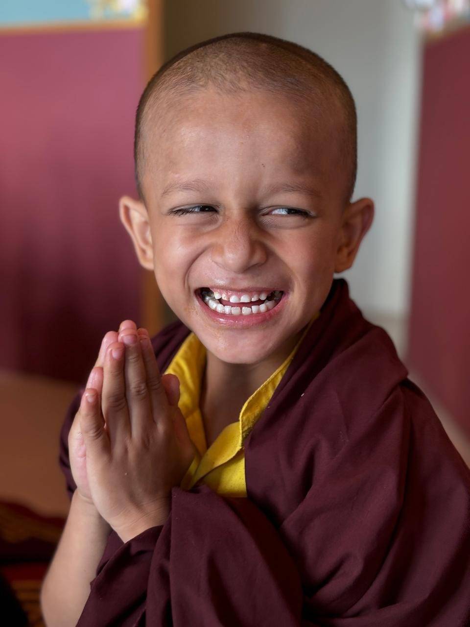 Young monk